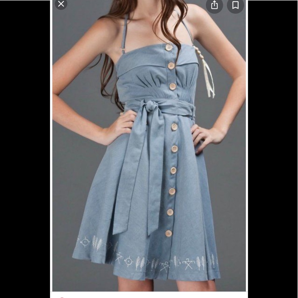 Suzabelle Totem Dress Violet Harmon alt To YMC